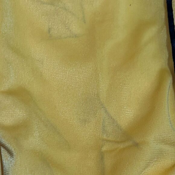 Kappa 6 Youth Sneek Man Track Stripe Logo Joggers Sweatpants Yellow Streetwear - Picture 11 of 13